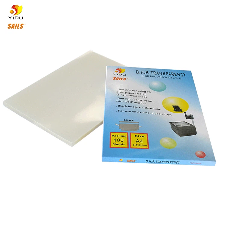 Yidu-COPIER OHP FILM WITH PAPER Yidu-COPIER OHP FILM WITH PAPER