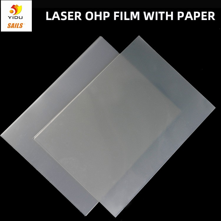 LASER OHP FILM WITH PAPER LASER OHP FILM WITH PAPER